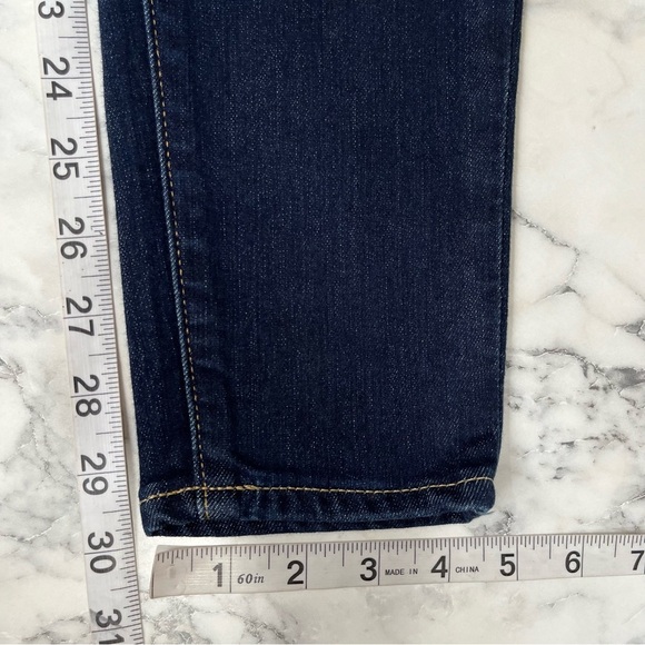 Athleta Sculptek Ultra Skinny Jeans Medium Dark Wash Stretch Denim 511195 Size 6 - Picture 10 of 13